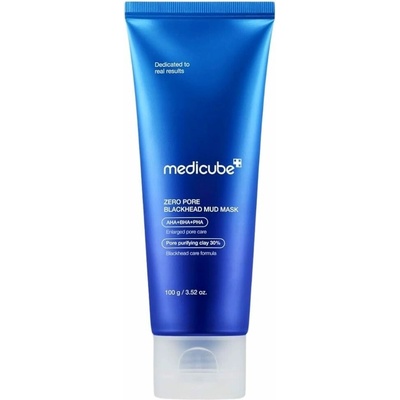 Medicube - Zero Pore Blackhead Mud Mask - Čistiaca pleťová maska s ílom - 100 g