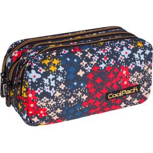 COOLPACK Ученически несесер с три ципа CoolPack Primus Summer Meadow
