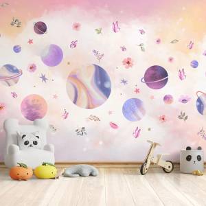 Art Gift Decor Детски тапет - Космическа пролет