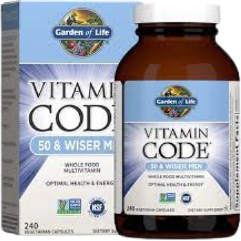 Image 1 of Garden of Life Vitamin Code / 50 & Wiser Men [120 капсули]
