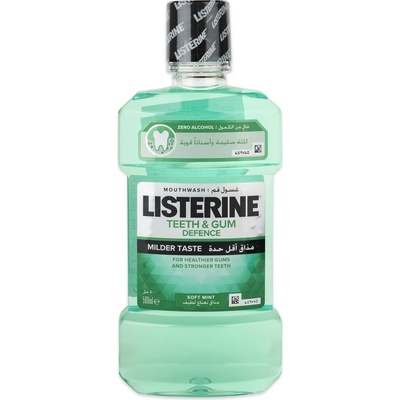 Listerine Teeth & Gum Defence pro ochranu zubů a dásní 500 ml
