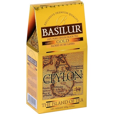 Basilur Island Of Tea Gold Čierny čaj sypaný 100 g