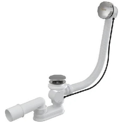 Ravak vaňový sifón bowden 800 s prepadom, chróm, X01318