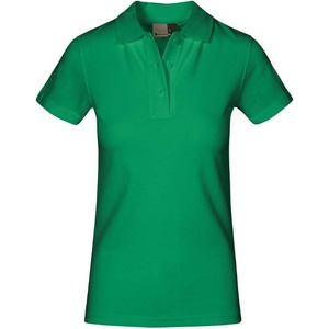 Promodoro 4005 / Дамска поло тениска от памучен плат с ринг-спининг ефект - цвят kelly green L (40400552003)