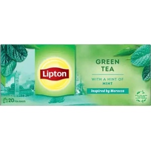 Lipton Липтън зелена мента @20x1.3g
