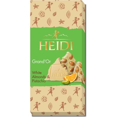 Heidi White Almonds and Pistachios 100 g