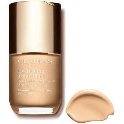 Clarins Everlasting Youth Fluid SPF15 rozjasňujúci a spevňujúci make-up 101 Linen 30 ml
