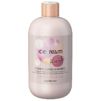 Inebrya Ice Cream Keratin Restructuring Shampoo 300 ml