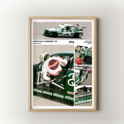 SpeedWay Summer Velikost: 50x70 cm, Rám: Přírodní