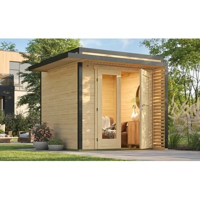 WEKA Dřevěný zahradní domek Amberley 2,9 x 2,9 m – Hledejceny.cz