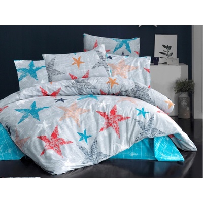Brotex Obliečky bavlna Color stars 200x240 70x90