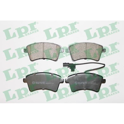 Sada brzdových destiček, kotoučová brzda LPR 05P1800