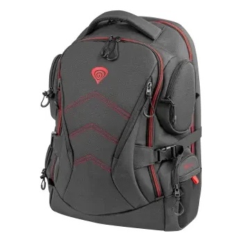 NATEC Раница, Genesis Laptop Backpack Pallad 550 Black 15, 6"/17, 3 (NBG-1691)