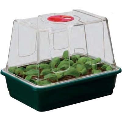 Garland Small High Dome Propagator Black 23x17x18 cm plastový skleník s drenážou