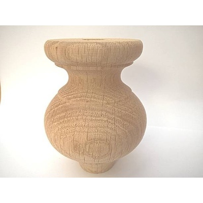 noha skříňová typ3, 100x80mm dub NOHA3db