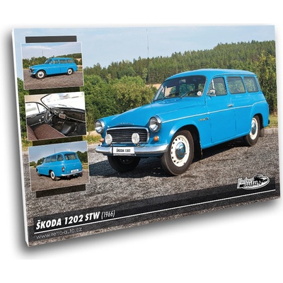 Obraz č. 65 - ŠKODA 1202 STW (1966) 100 x 70 cm