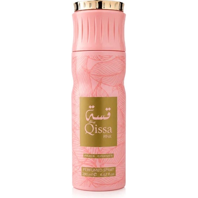 Paris Corner Qissa Pink Telový sprej pre ženy 200 ml