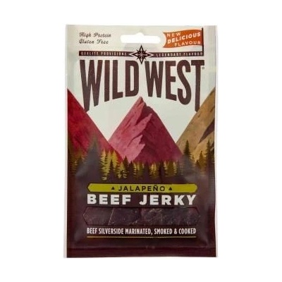 WILD WEST Beef Jerky Jalapeno 70 g