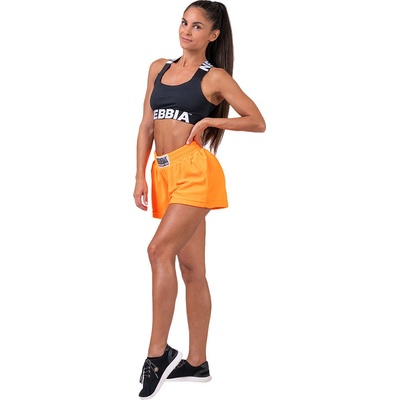 Nebbia Neon Energy boxerské šortky 519 oranžové