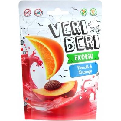 VERI BERI Bezlepkové želé Broskev a Pomeranč 50 g