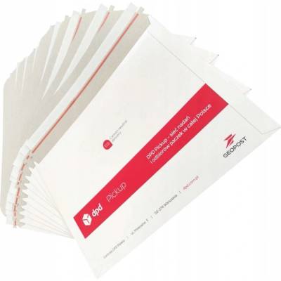 Ochranná obálka DPD C4 bílá 50 ks