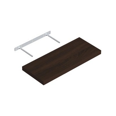DOMAX Polica samonosná wenge 595x235 mm FS60/25