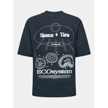 BDG Urban Outfitters T-Shirt Eco System T 77171288 Oversize Černá