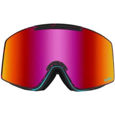 Pit Viper Маска за ски и сноуборд PIT VIPER Proform The Ignition Pink/Purple Lens