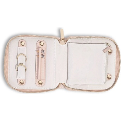 Stackers kompaktní cestovní šperkovnice Blush Compact Jewellery Roll růžová 75759