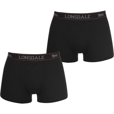 Lonsdale Trunk Mens 2 Pack