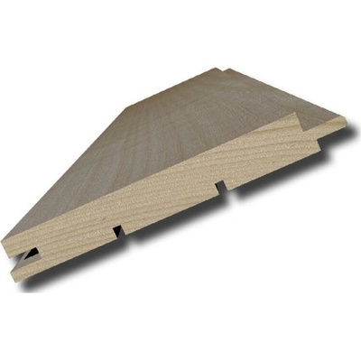 ARA Wood Saunová palubka osika 15 x 120 mm 2,7 m softline