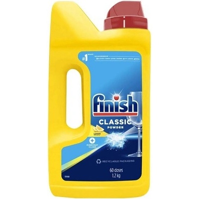 Finish Classic Power Lemon prášek do myčky 1,2 kg – Zboží Mobilmania