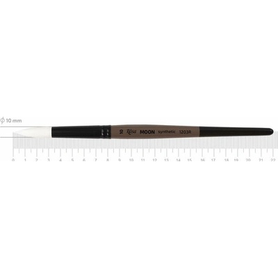 Syntetický okrúhly štetec ROSA MOON 1203R - č. 10