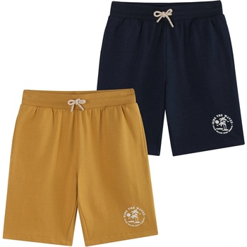 Studio Детски къси панталони Studio Older Boys 2 Pack Shorts - NAVY/AMBER