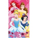 Jerry Fabrics Detská osuška s potlačou Princezné heart 70 x 140 cm
