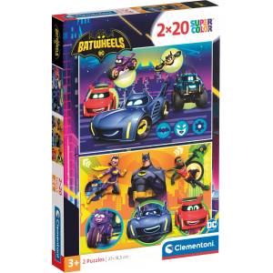 Clementoni Детски пъзел Clementoni от 2 x 20 части - Batwheels (24806) - baby