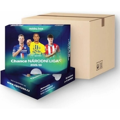 Sportzoo Chance Národní Liga 2025-2026 Hobby case