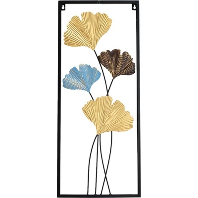 OBRAZ GINKO KOV 60x25CM ZLATÝ