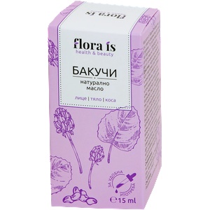 flora is Натурално масло от бакучи, 15 ml (10475187) Лосион за тяло
