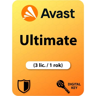 AVAST ULTIMATE 3 lic. 1 rok (AVUEN12EXXA003)