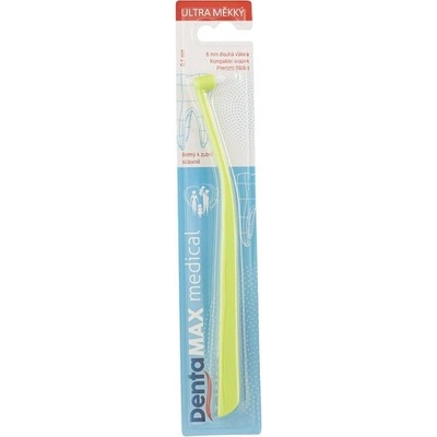 DentaMax Medical Jednozväzková zubná kefka Ultra mäkká