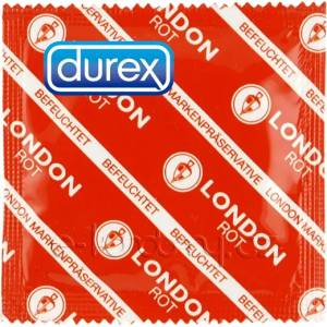 Durex London Rot 1 pc