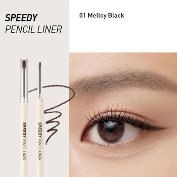 Peripera - Speedy Pencil Liner - #01 Melloy Black