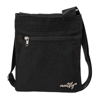 Meatfly DIXIE dámská kabelka přes rameno Black s nastavitelným popruhem