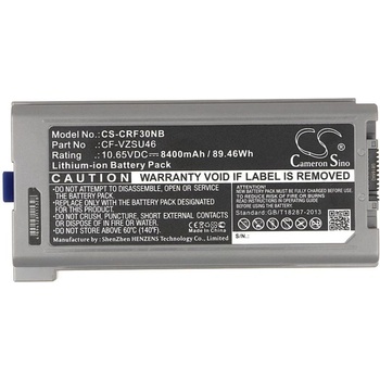 Cameron Sino Батерия за лаптоп Panasonic Toughbook CF-30, CF-31, CF-53 CF-VZSU46 10, 65V 8400mAh CAMERON SINO (CS-CRF30NB)