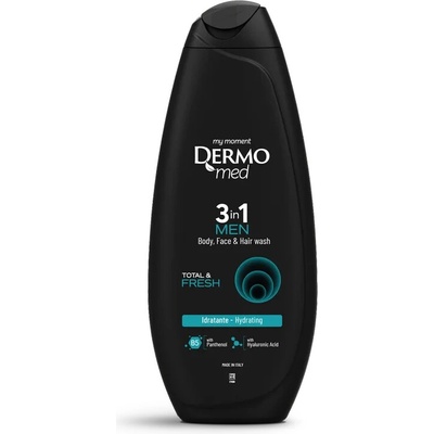 Maják Dermomed 450ml gel sprchový 3v1 Fresh/men/