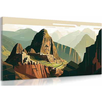Obraz skvostné Machu Picchu