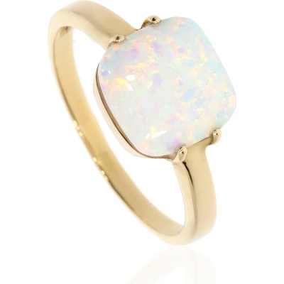 Zlatnictví Helios Zlatý prsten s Opálem B35224