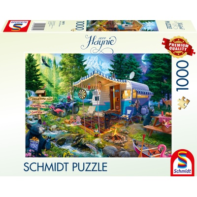 Schmidt Spiele Пъзел Schmidt от 1000 части - Каравана в планината (58575)