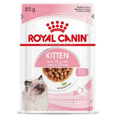 Royal Canin KITTEN INSTINCTIVE kapsičky v omáčke pre mačiatka 12 x 85g